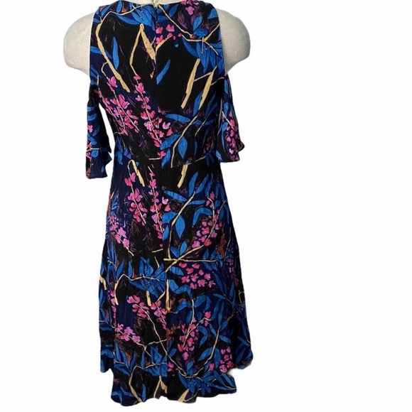 Maeve tropical midi dress off the shoulder - Picture 2 of 5